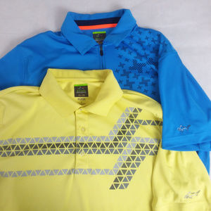 Greg Norman Play Dry 2 Polo Shirt Large Slim Fit